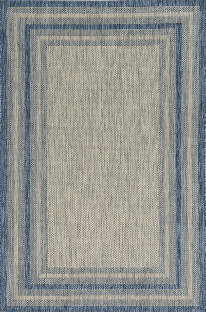 KAS Rugs Provo 5756 Grey/denim Cape Cod Machine-woven Area Rugs