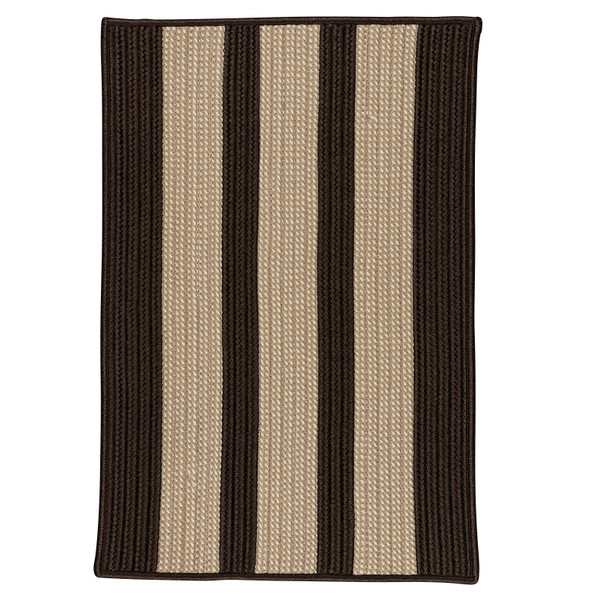 Colonial Mills Boat House Bt89 Brown Area Rugs