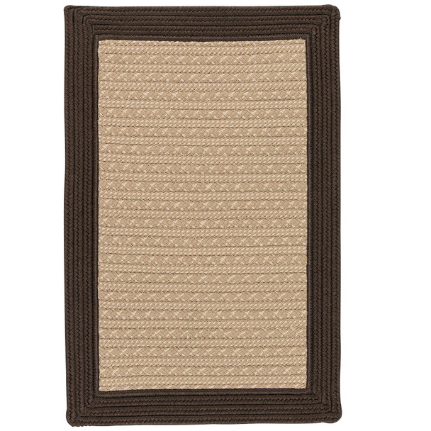 Colonial Mills Bayswater By03 Brown Area Rugs