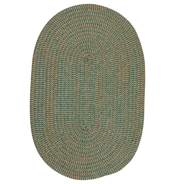 Colonial Mills Softex Check Cx16 Myrtle Green Check Area Rugs