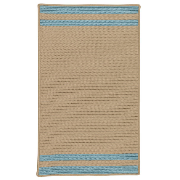 Colonial Mills Denali End Stripe De25 Federal Blue Area Rugs