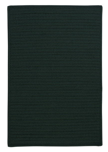 Colonial Mills Simply Home Solid H109 Dark Green Area Rugs