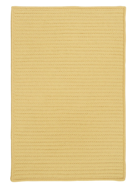 Colonial Mills Simply Home Solid H833 Pale Banana Area Rugs