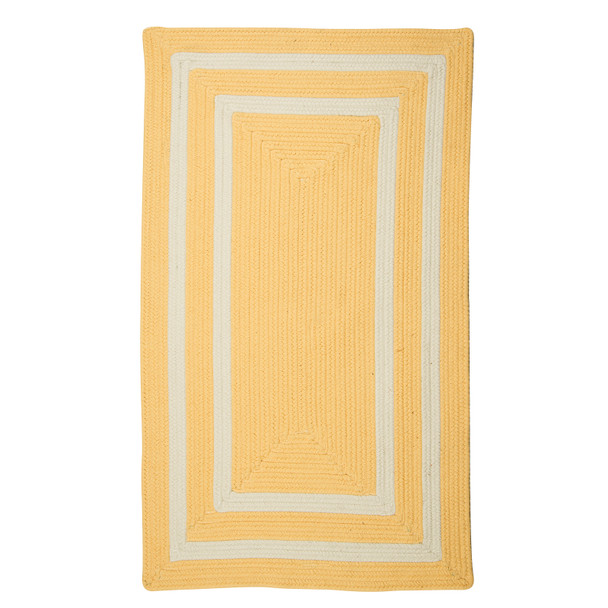 Colonial Mills La Playa Py31 Sun Yellow Area Rugs