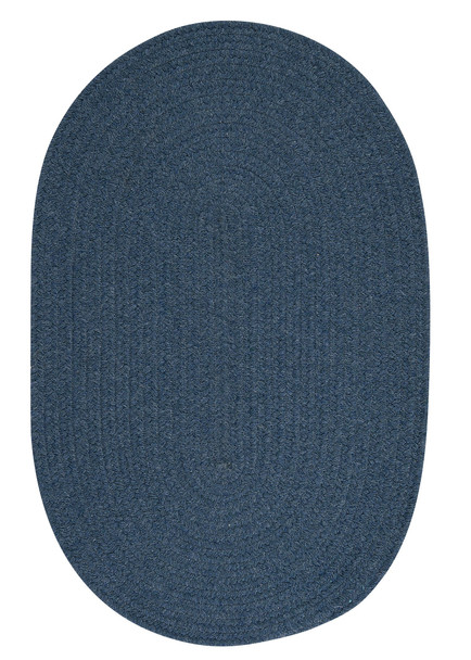 Colonial Mills Bristol Wl01 Federal Blue Area Rugs