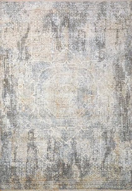 Dynamic Nirvana Machine-made 1921 Grey/blue Area Rugs