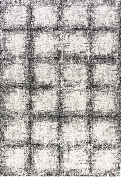 Dynamic Mehari Machine-made 23095 Black/white Area Rugs