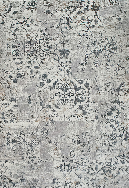 Dynamic Quartz Machine-made 25010 Light Grey Area Rugs