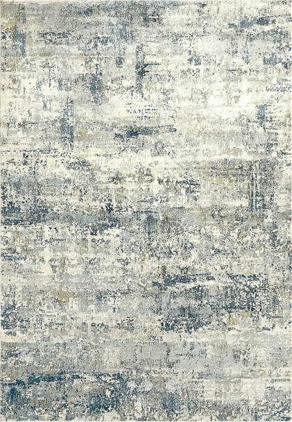 Dynamic Castilla Machine-made 3533 Grey/blue Area Rugs