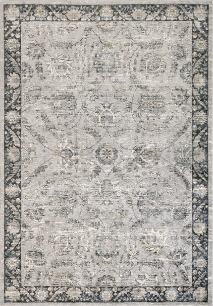 Dynamic Pearl Machine-made 3740 Light Grey Area Rugs