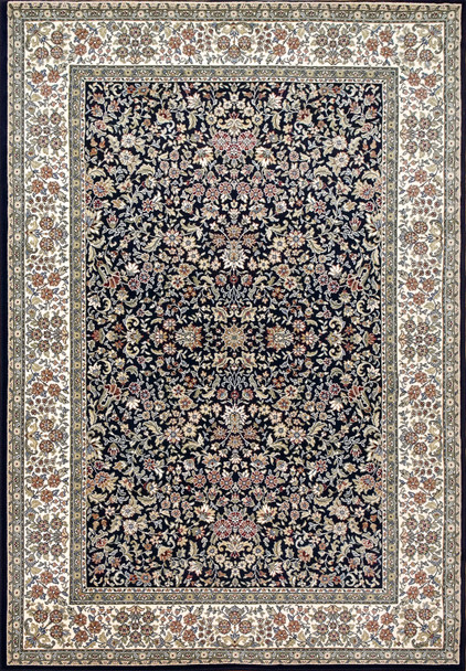 Dynamic Ancient Garden Machine-made 57078 Blue/ivory Area Rugs