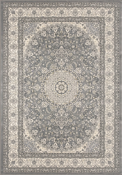 Dynamic Ancient Garden Machine-made 57119 Grey/cream Area Rugs