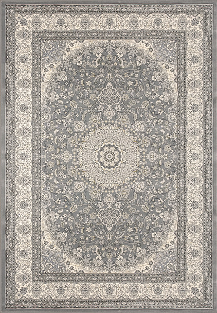 Dynamic Ancient Garden Machine-made 57119 Grey/cream Area Rugs