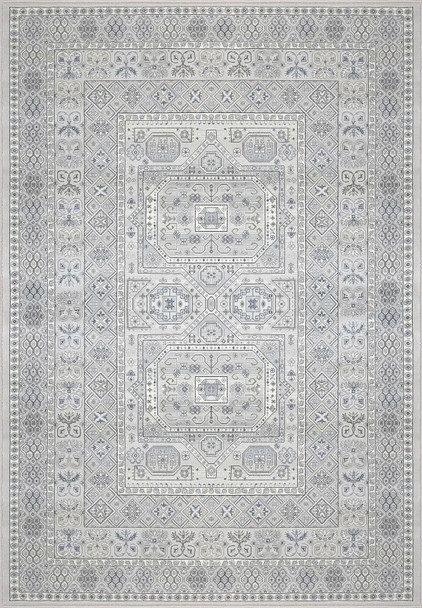 Dynamic Ancient Garden Machine-made 57147 Silver/grey Area Rugs