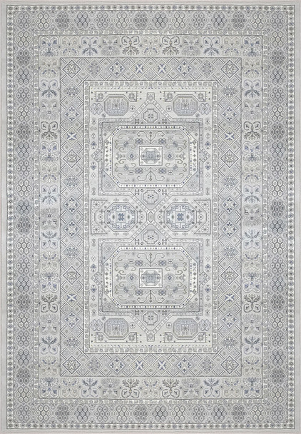 Dynamic Ancient Garden Machine-made 57147 Silver/grey Area Rugs