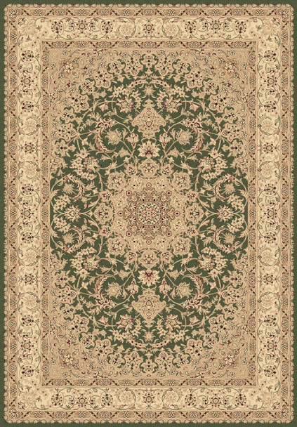 Dynamic Legacy Machine-made 58000 Green Area Rugs