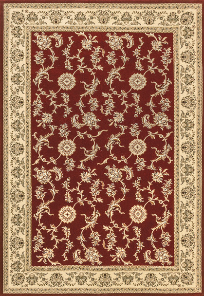 Dynamic Legacy Machine-made 58017 Red Area Rugs