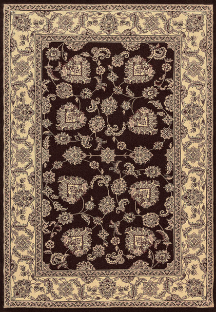 Dynamic Legacy Machine-made 58020 Brown Area Rugs