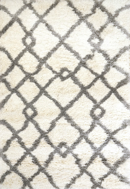 Dynamic Nitro Lux Machine-made 6361 Ivory/grey Area Rugs