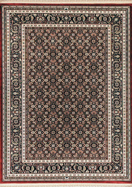 Dynamic Brilliant Machine-made 72240 Red Area Rugs