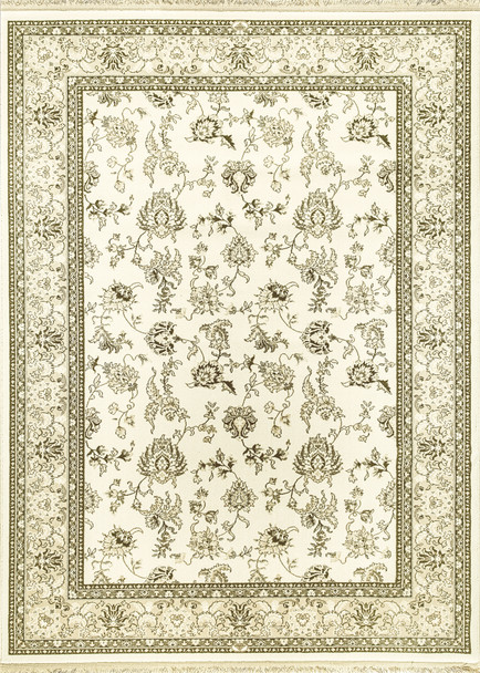 Dynamic Brilliant Machine-made 7226 Ivory Area Rugs