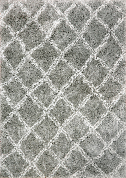 Dynamic Nordic Machine-made 7432 Silver/white Area Rugs