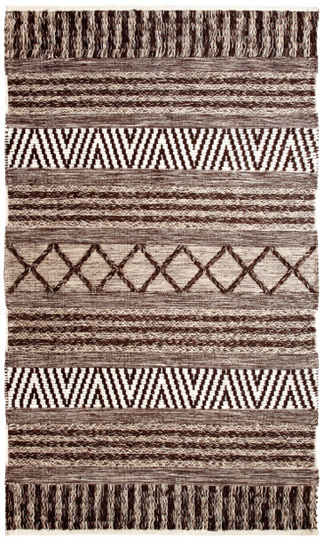 Dynamic Heirloom Handmade 91003 Charcoal/ivory Area Rugs