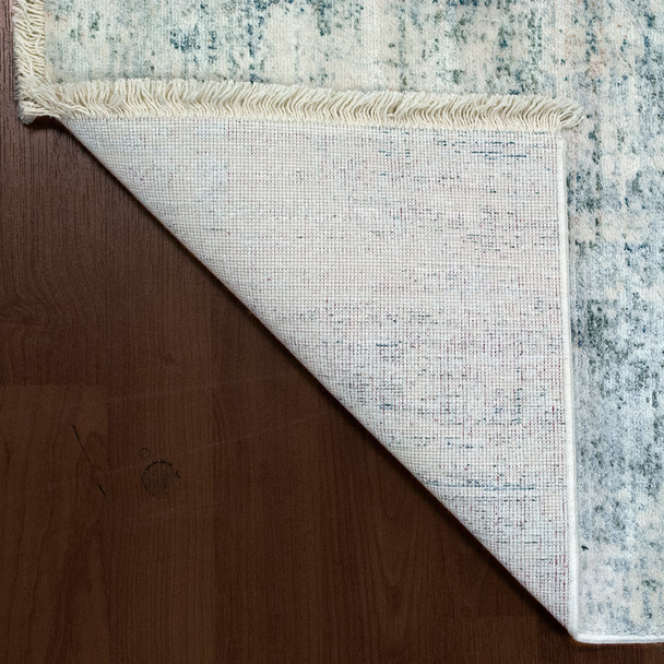 Dynamic Eternal Machine-made 9659 Ivory/blue Area Rugs