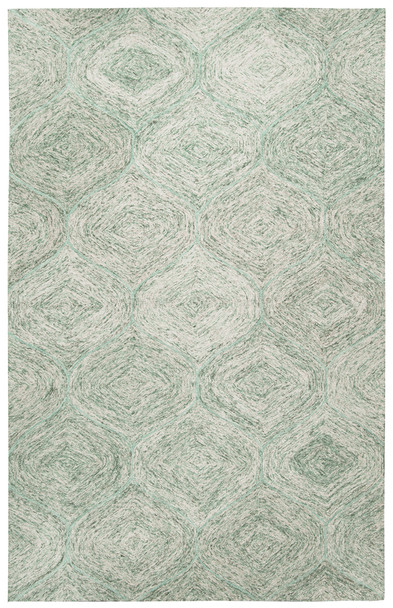 Rizzy Home Brindleton BR364A Trellis Hand Tufted Area Rugs