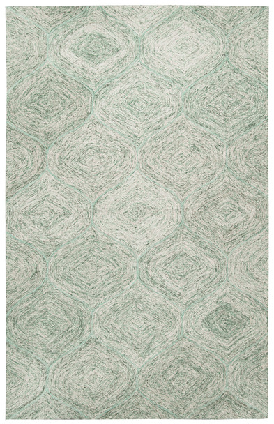 Rizzy Home Brindleton BR364A Trellis Hand Tufted Area Rugs