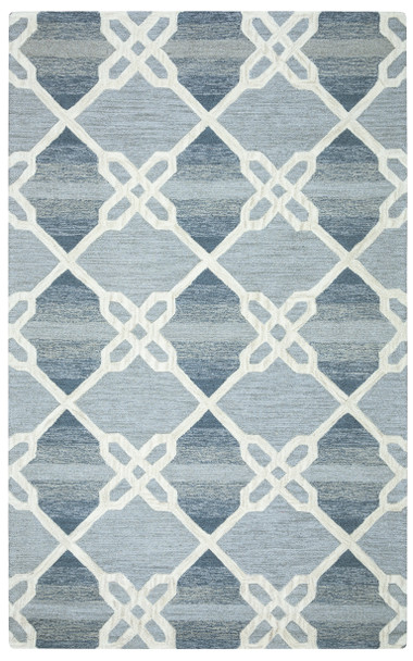 Rizzy Home Caterine CE9605 Trellis Hand Tufted Area Rugs