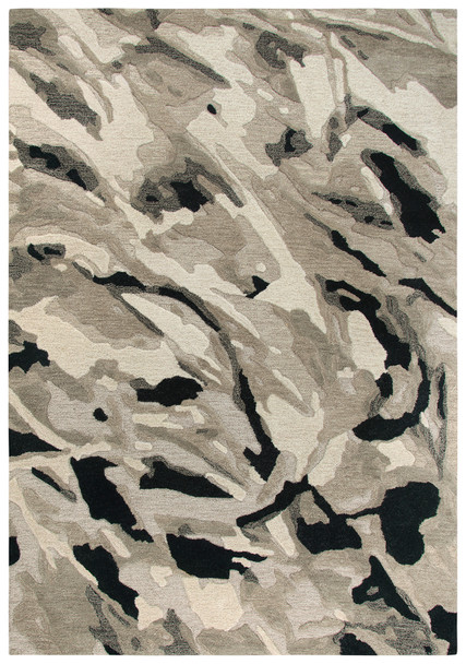 Rizzy Home Connie Post  CNP103 Abstract Hand-tufted Area Rugs