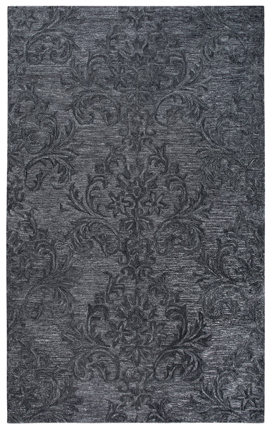 Rizzy Home Fifth Avenue FA177B Damask Hand Tufted Area Rugs