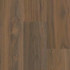 DURAVANA Waterproof Hybrid Flooring - Willow Bend Walnut - 6.97" x 50.79" - 10mm Thick with Attached Pad WILLOW
