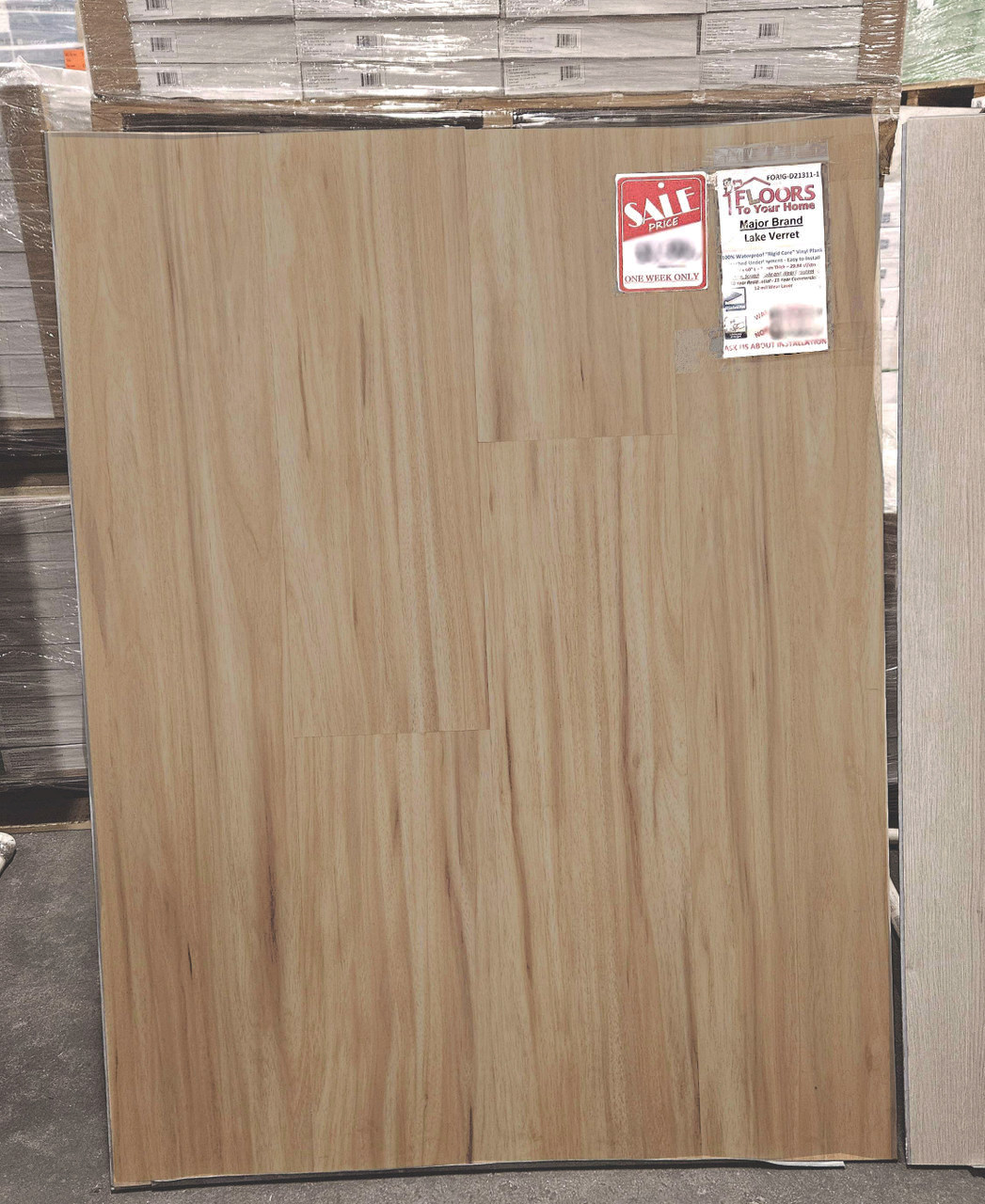 MOVING SALE - Major Brand Rigid Core Waterproof Luxury Vinyl