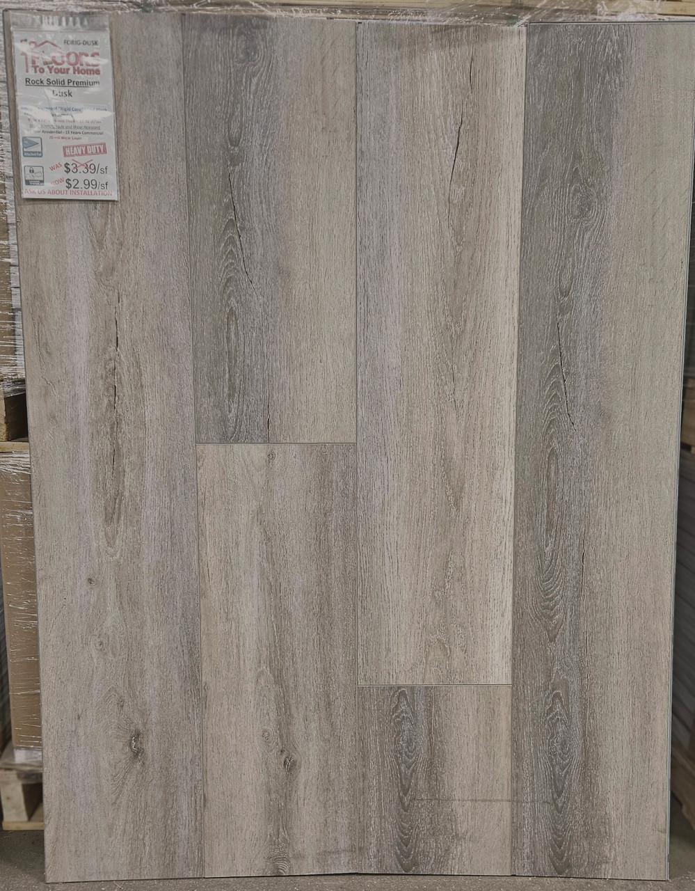 SUPER PREMIUM QUALITY - Rock Solid Premium - Dusk - Rigid Core