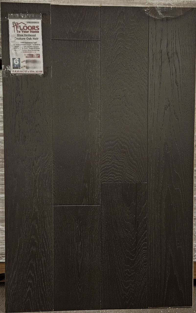 Shaw Couture Oak Noir - 7.5