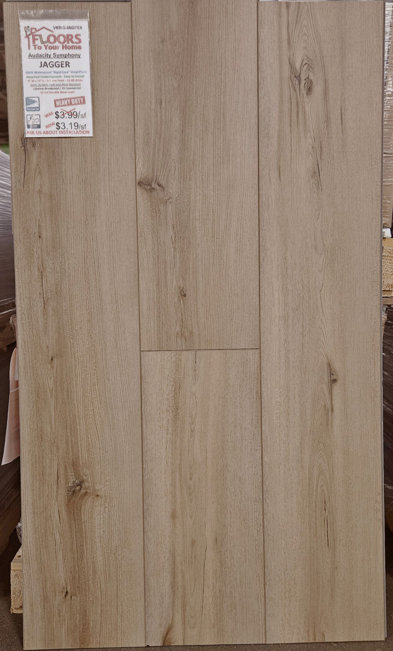 Audacity Symphony Collection - Jagger Oak Rigid Core Waterproof