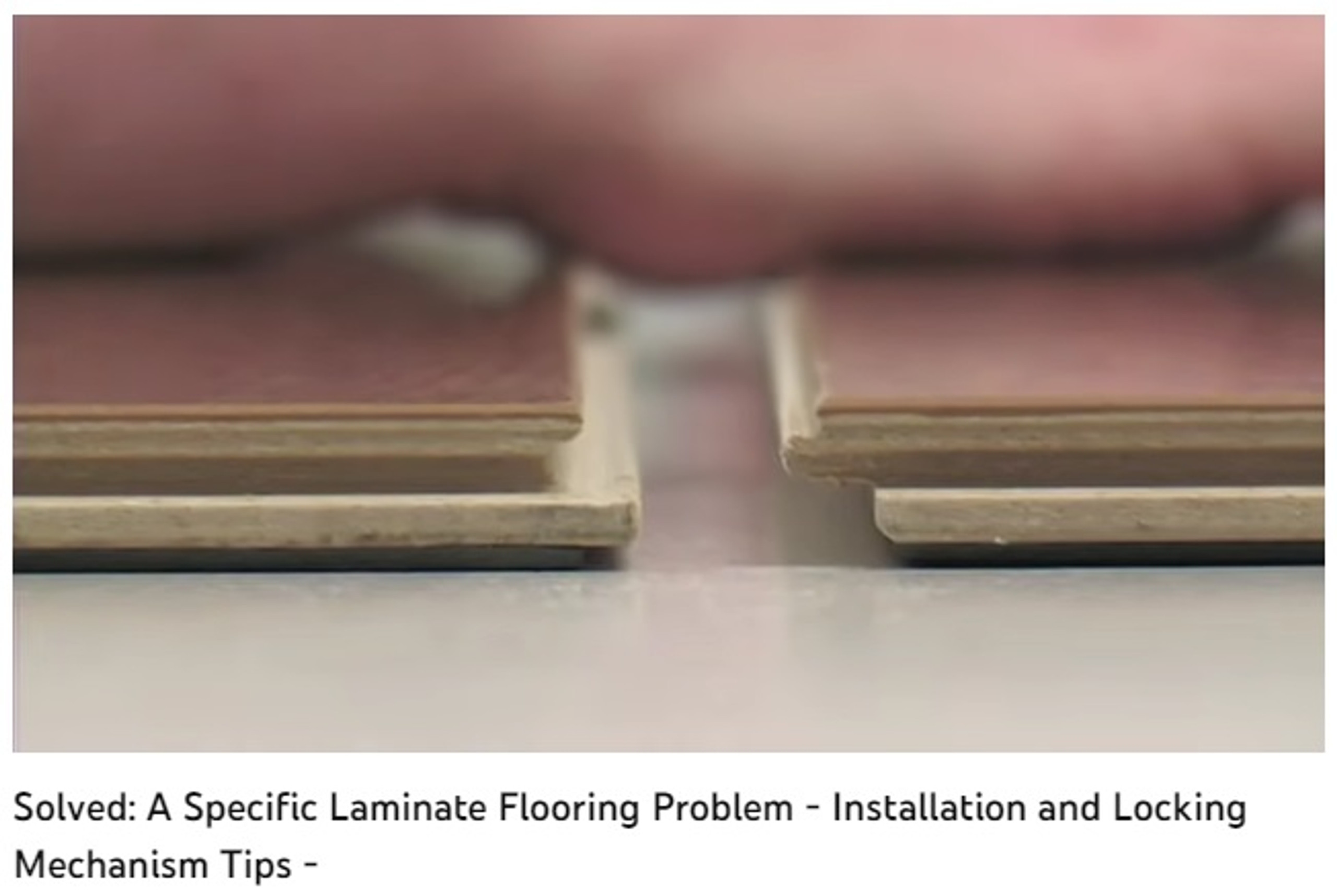 Laminate Flooring Problem Video on How to Solve It! Floors To Your Home