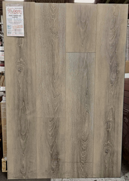 Lot Purchase - Remarkable SPC Series - Vertex Oak - 9" x 72" Rigid Core Waterproof Flooring with Attached Pad - REM003 SQFT Price : 3.09