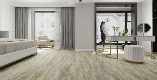 PRICE DROP ALERT - Rustic Revival Collection - Historic Kirsche - Rigid Core Waterproof Flooring - 7"x48"- Luxury Vinyl Plank Flooring 8381-14