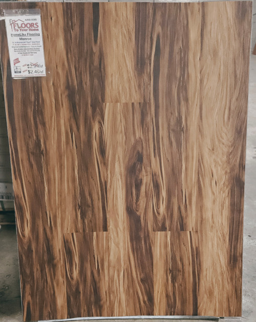HomeLike Flooring - Monroe - Rigid Core - Waterproof Flooring with Attached Pad 7.17" x 48.03" Waterproof Luxury Vinyl Plank Flooring SC005 SQFT Price : 2.89