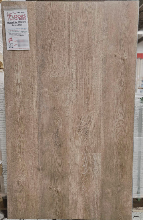 PRICE DROP ALERT - HomeLike Flooring - Camp Oak - Rigid Core - Waterproof Flooring with Attached Pad 7.17" x 48.03" Waterproof Luxury Vinyl Plank Flooring HLS041 SQFT Price : 2.39