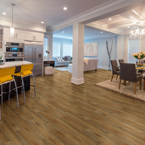 Congoleum Triversa Prime - Autumn Glow - 7" x 48" Luxury Vinyl Plank with Attached Pad TX010 SQFT Price : 3.69 room