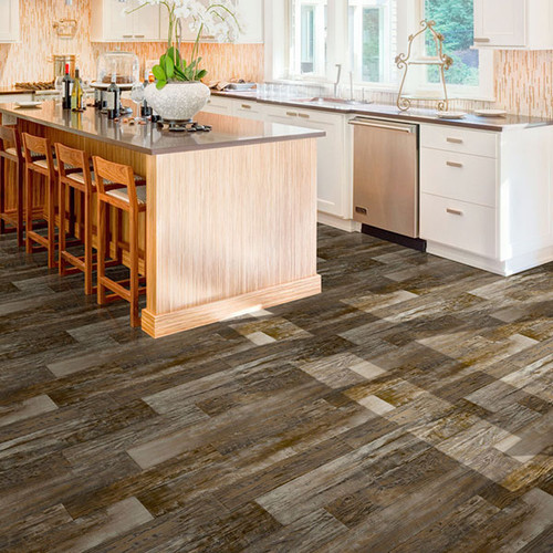 Congoleum Armorcor Steel Wool Luxury Sheet Vinyl Flooring AC502