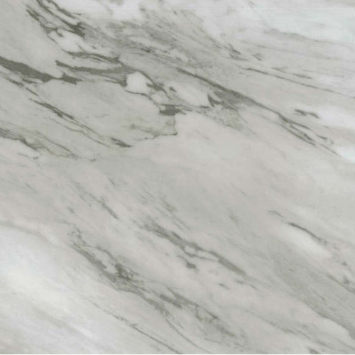 Kolay Bianco Marble - 4mm Thickness - 18" x 36" Waterproof Loose Lay Luxury Vinyl Plank - High Gloss Finish 6411D06K Kolay Bianco Marble - 4mm Thickness - 18" x 36" Waterproof Loose Lay Luxury Vinyl Plank - High Gloss Finish 6411D06K