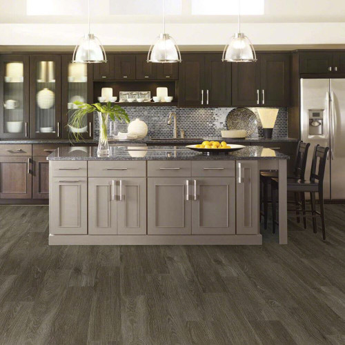 Shaw Parkview King Street Waterproof WPC Luxury Vinyl Plank 7" x 48" with Attached Pad 0572 room