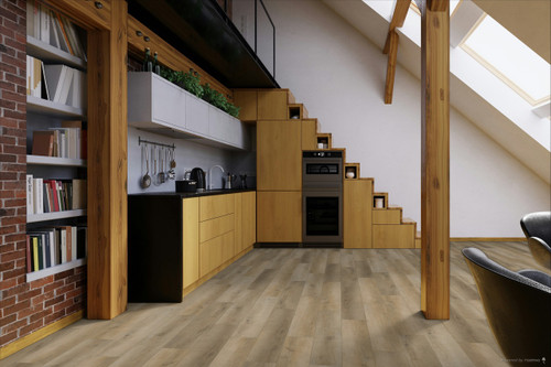 Shaw Coretec Salt Creek Waterproof Vinyl Luxury Plank Flooring 7"x 48" UV660CC024 room