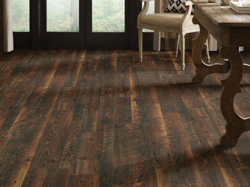 Shaw Classic Reclaimed Crimson Pine 7.6" Wide Laminate Flooring 08008 SQFT Price : 2.09 room