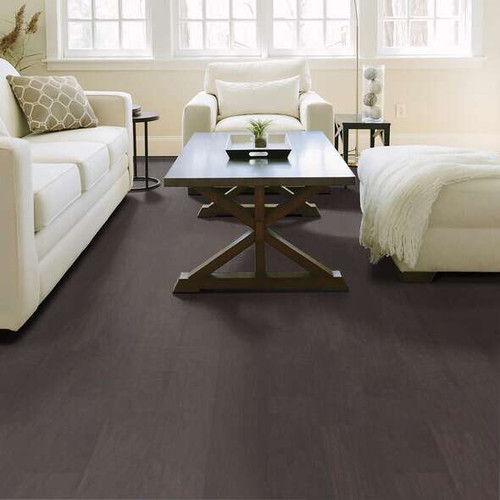 SPLASH PROOF WARRANTY - Shaw Sequoia Granite Hickory - Random Width -  3/8" Thick Hand Scraped Engineered Hardwood 00510 SQFT Reg Price : 2.69 SQFT Price : 2.69 room